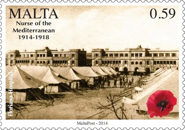 MaltaPost stamps commemorating the First World War